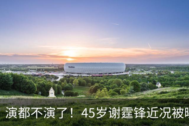 演都不演了！45岁谢霆锋近况被曝光，彻底撕下了张柏芝的“体面”